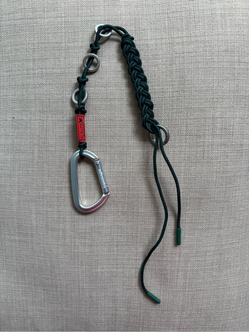 Braided Key Chain - Deep Forest - Picture 4 of 6